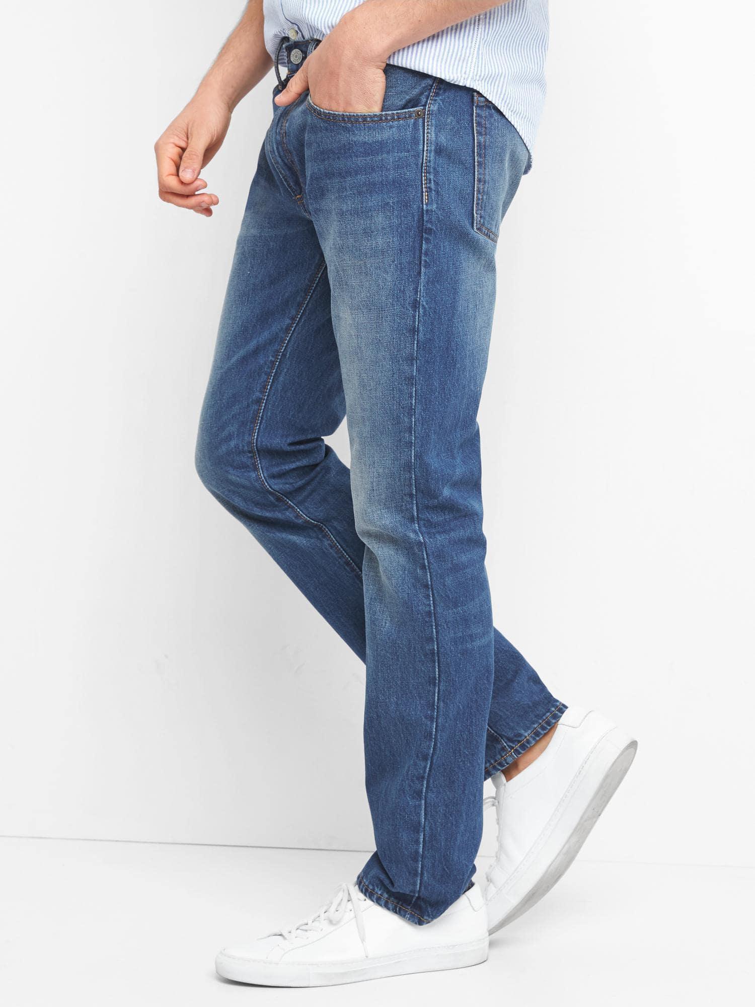 Gap Denim Slim Fit Jeans in Blue for Men Lyst